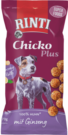 Rinti Chicko Plus,Ginseng Rolls   |  Beutel   |  70g